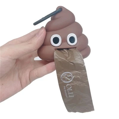 Saci pentru caca de câine cu dozator